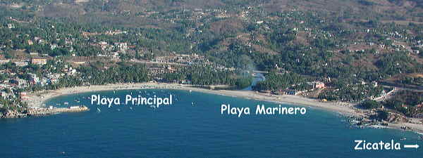 Playa Principal aerial