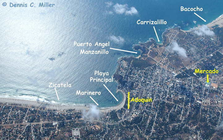 Puerto Escondido aerial